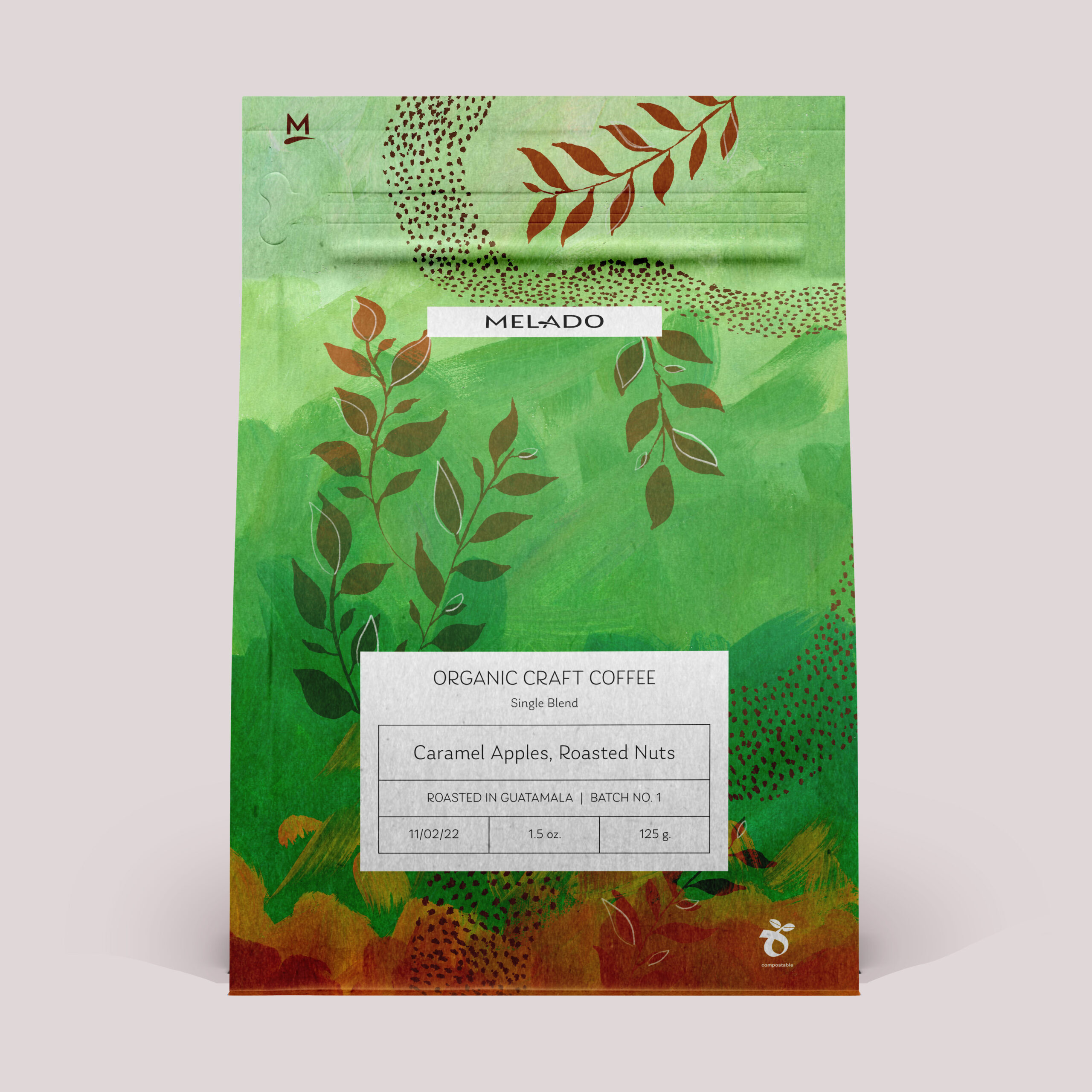 Melado Caramel Apples packaging front
