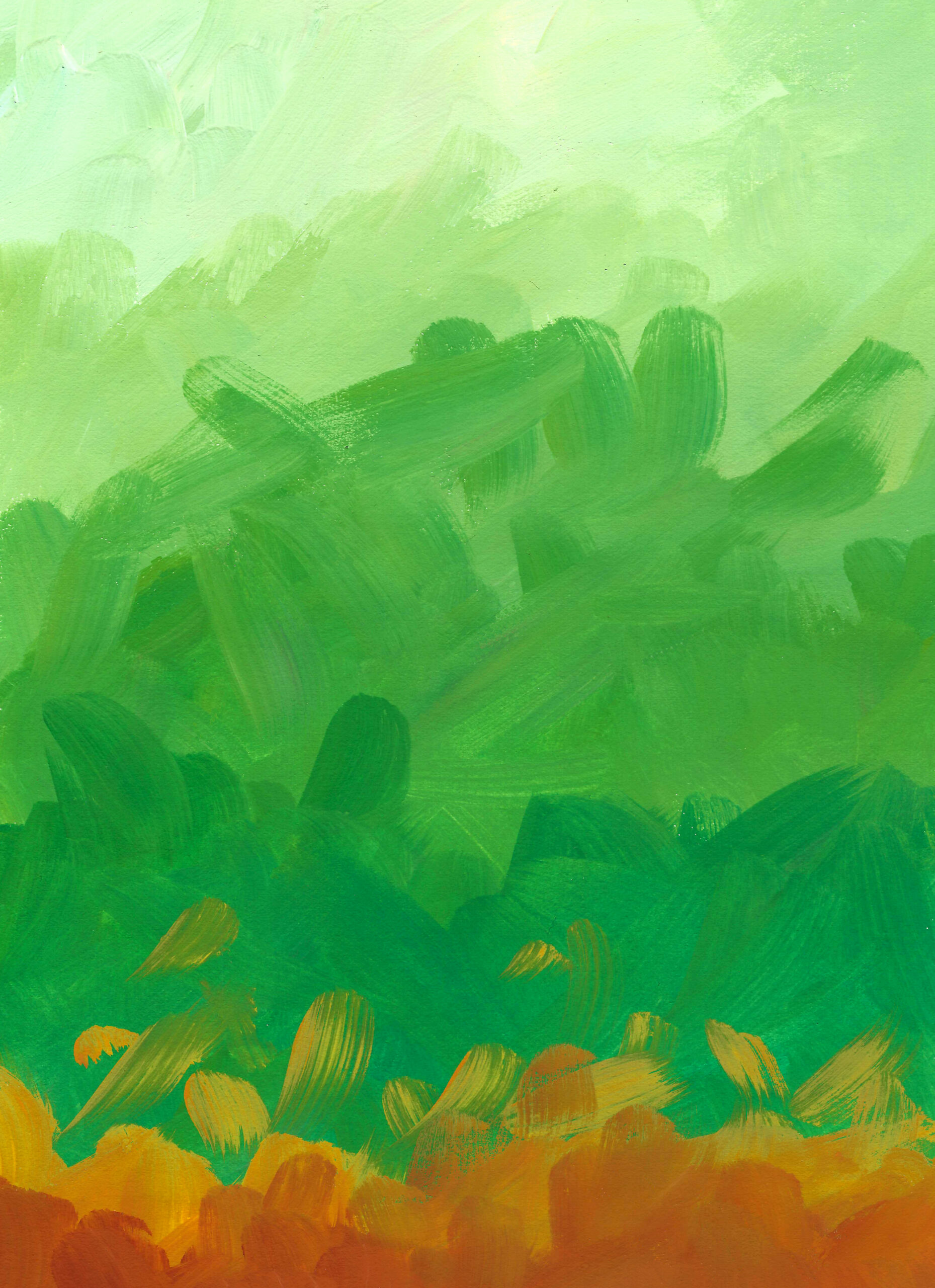 Melado Caramel Apples painted background