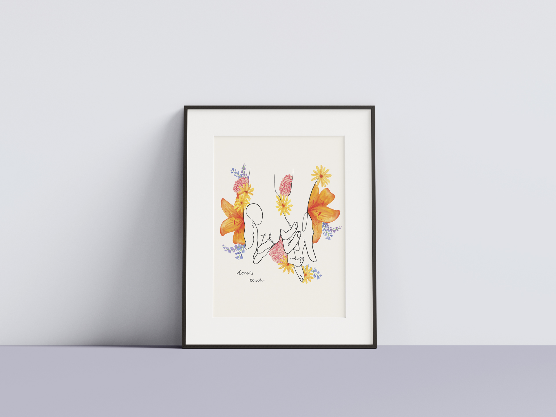 Lover's Touch – Poster design